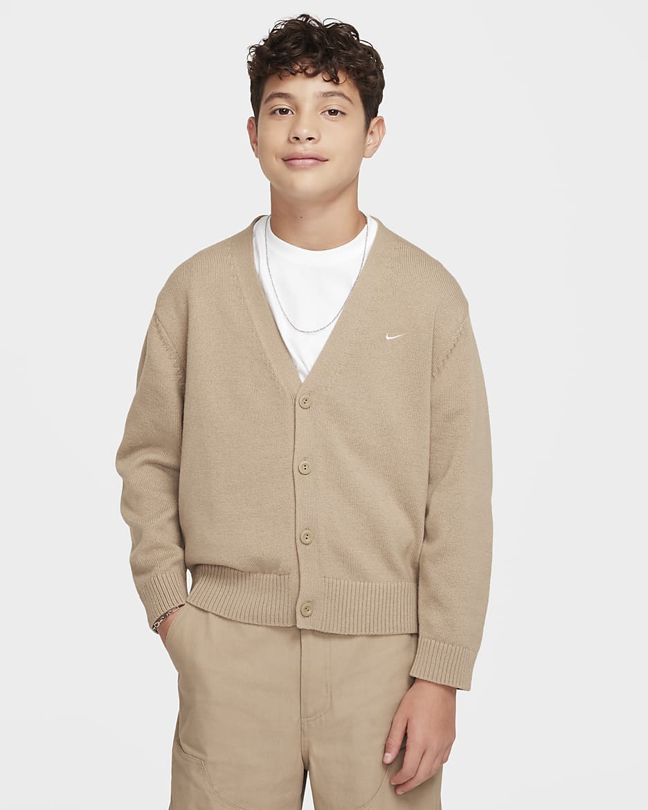 Nike cream sweater best sale